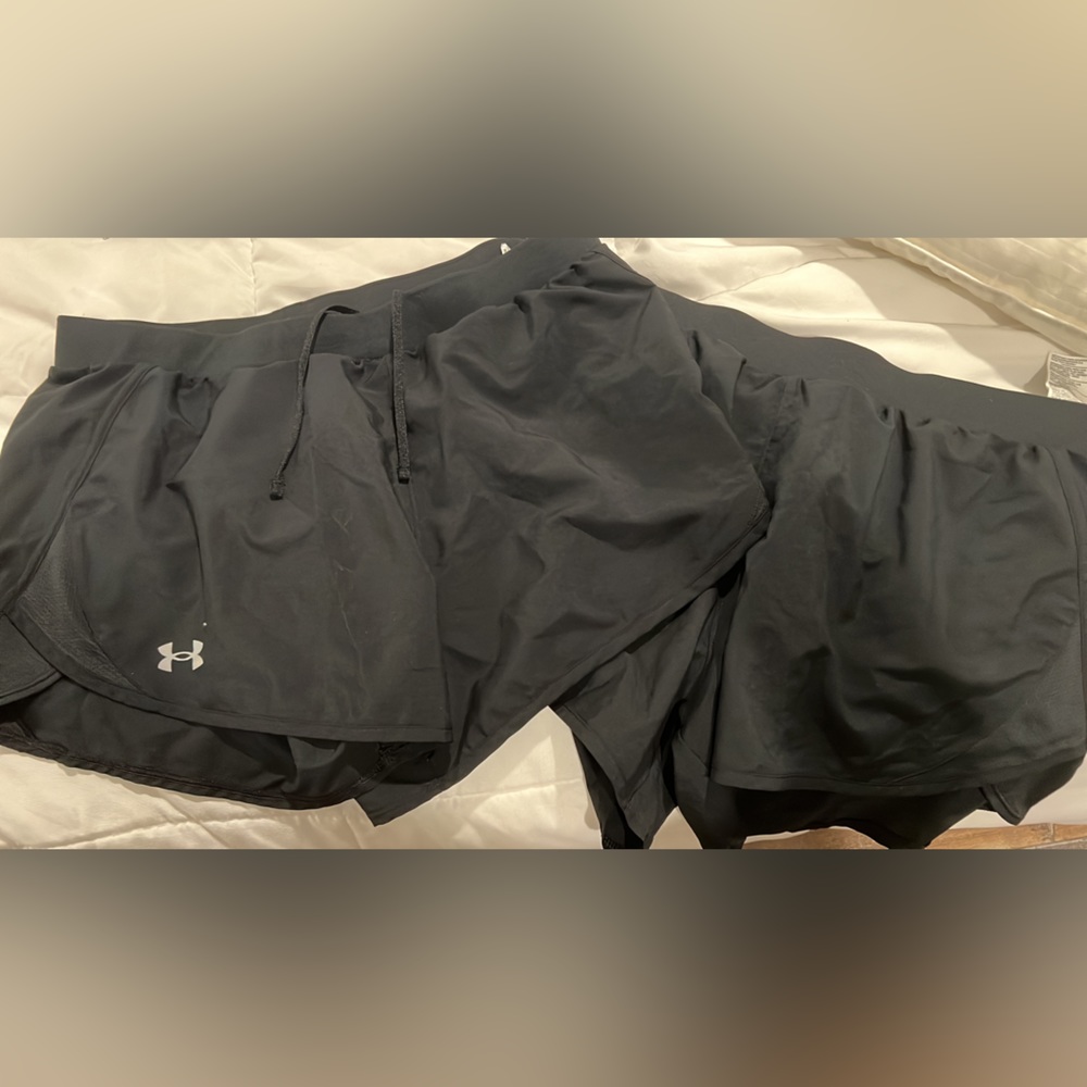 2 under armour shorts